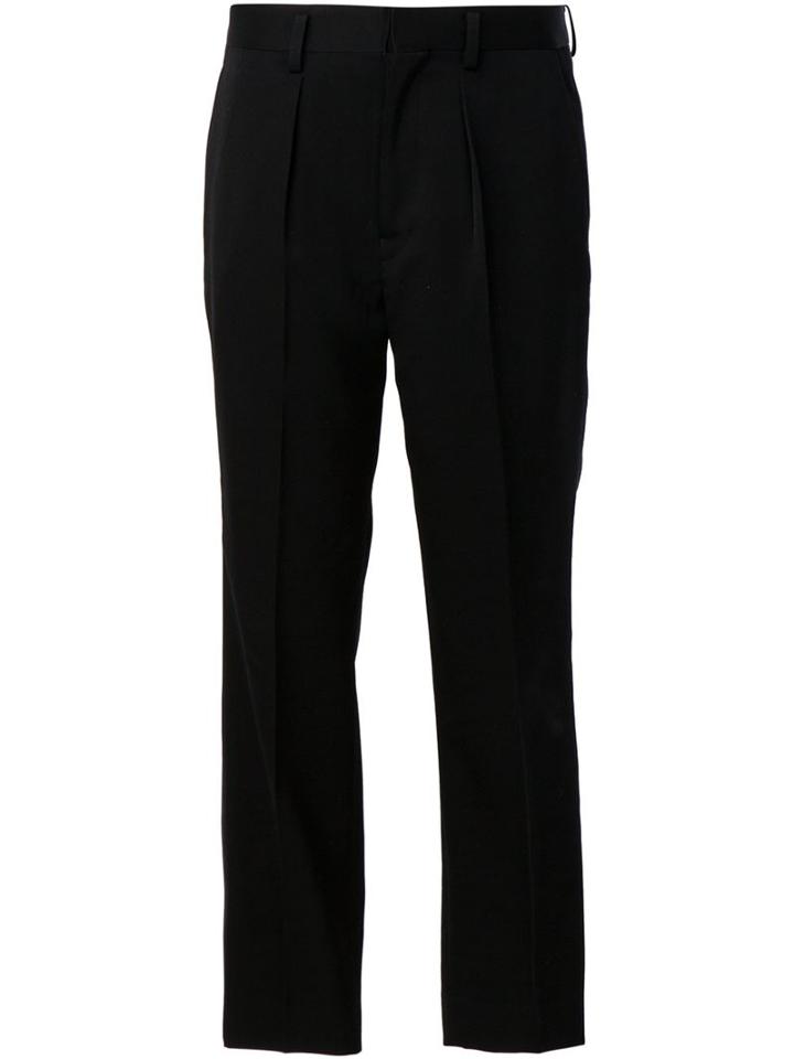 Junya Watanabe Comme Des Garçons Tailored Trousers, Women's, Size: Small, Black, Cupro/wool