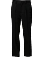 Junya Watanabe Comme Des Garçons Tailored Trousers, Women's, Size: Small, Black, Cupro/wool