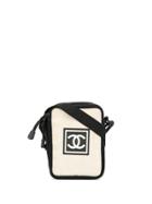 Chanel Pre-owned Sports Line Logo Crossbody Bag - White