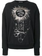 Alexander Mcqueen Embroidered Sweatshirt - Black