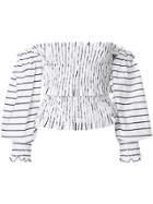 Pinko Off-shoulder Blouse - White