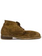 Guidi Lace-up Fitted Boots - Brown