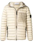 Stone Island Garment-dyed Micro Down Jacket - Nude & Neutrals