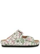 Giambattista Valli Floral Open-toe Sandals - Silver