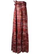 Humanoid - 'wizz' Strapless Dress - Women - Cotton - S, Women's, Red, Cotton