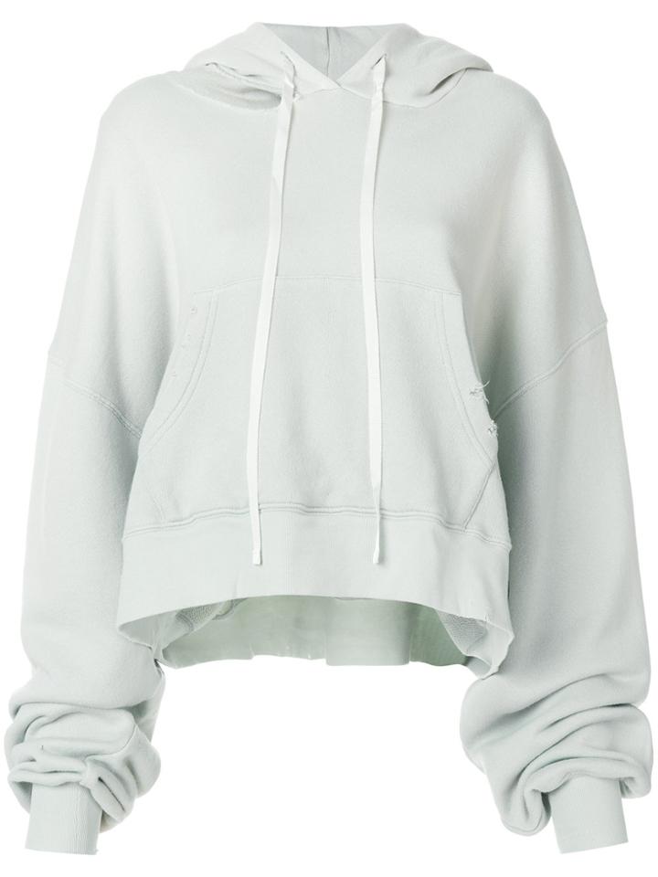 Unravel Project Loose Fit Hoodie - Blue