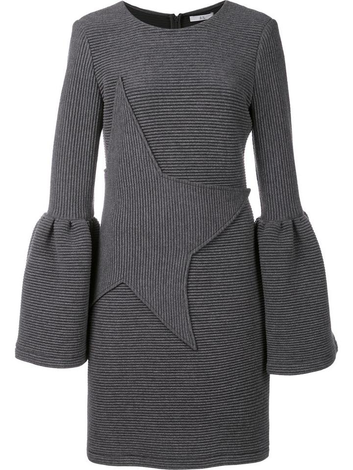 Zac Zac Posen 'ashton' Dress, Women's, Size: Medium, Grey, Polyester