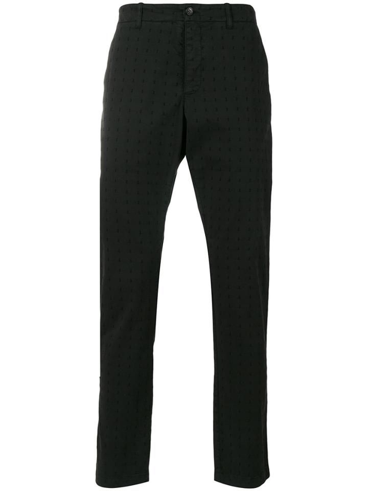 Ymc Perforated Chino Trousers - Black