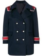 Ermanno Scervino Fitted Military Jacket - Blue