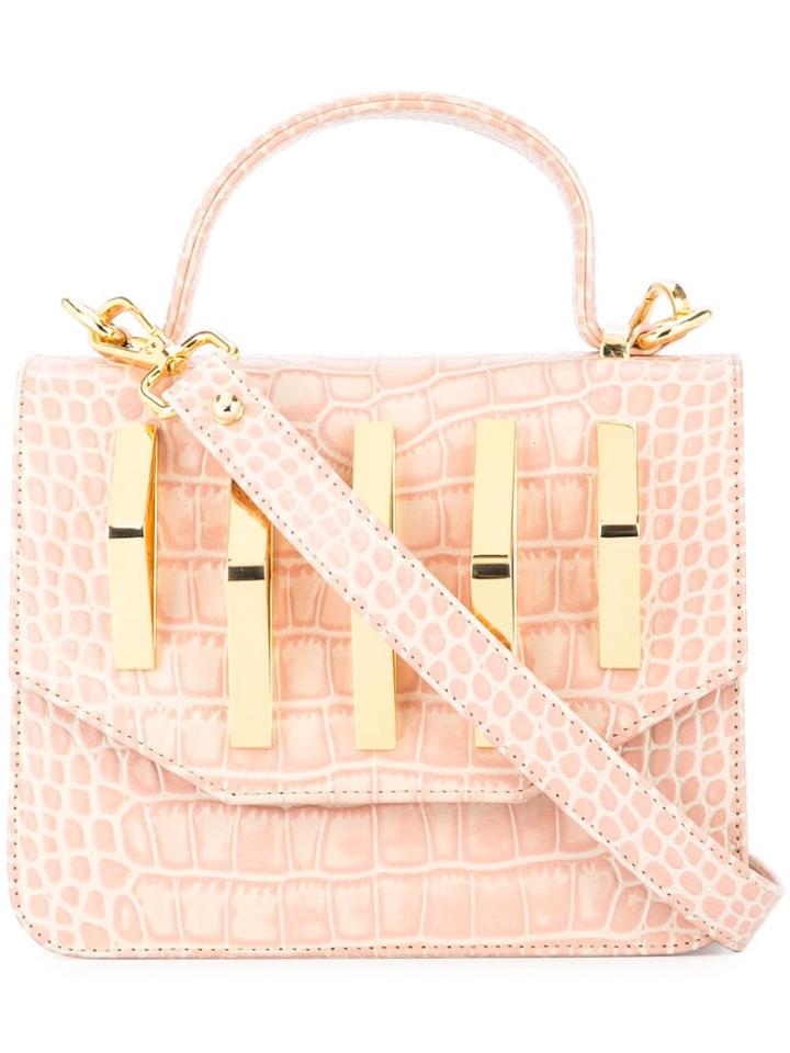 Rula Galayini Mini Judd Shoulder Bag - Pink & Purple