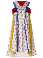 Valentino Bouquet Pois Print Dress - Multicolour