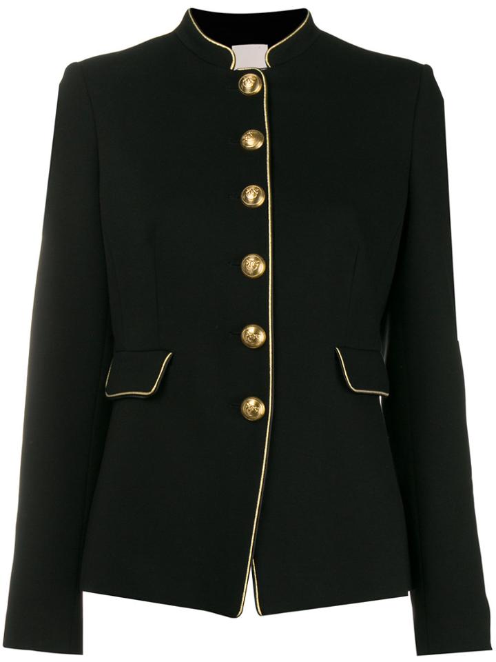 Pinko Piped Military Jacket - Black