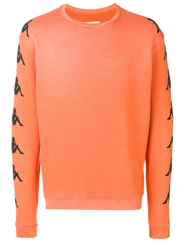 Paura Crew Neck Sweater - Orange