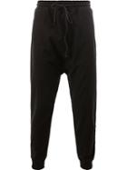 Juun.j Drop-crotch Sweatpants, Men's, Size: 46, Black, Cotton