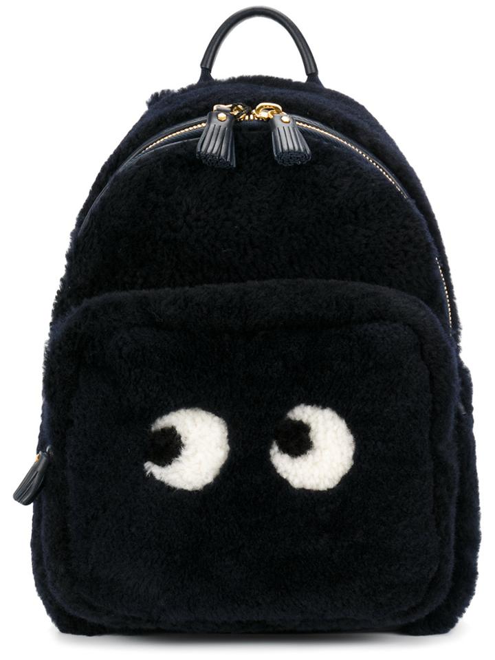 Anya Hindmarch Mini Eyes Backpack - Blue