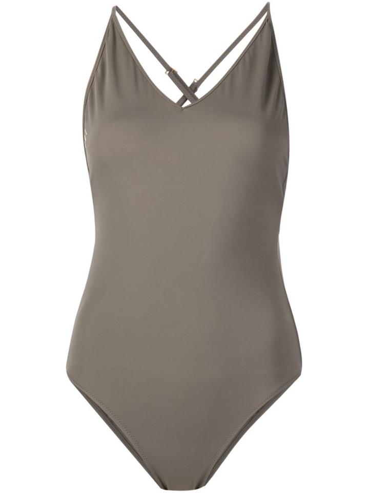 Anine Bing Cross Back Swimsuit