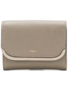 Chloé Easy Small Tri-fold Wallet - Grey