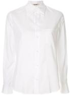 Yohji Yamamoto Double Collar Button-up Shirt - White