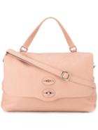 Zanellato Flap Closure Tote Bag - Pink