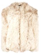 Saint Laurent Oversized Winter Jacket - Nude & Neutrals