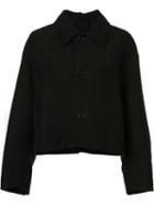 Marni Boxy Fit Jacket, Women's, Size: 40, Black, Cotton