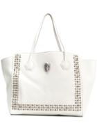 Philipp Plein Studded Tote - White