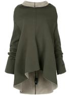 Zambesi Oversized Long Line Sweater - Green