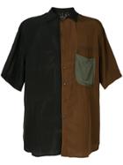 Song For The Mute Two Tone Shirt - Black