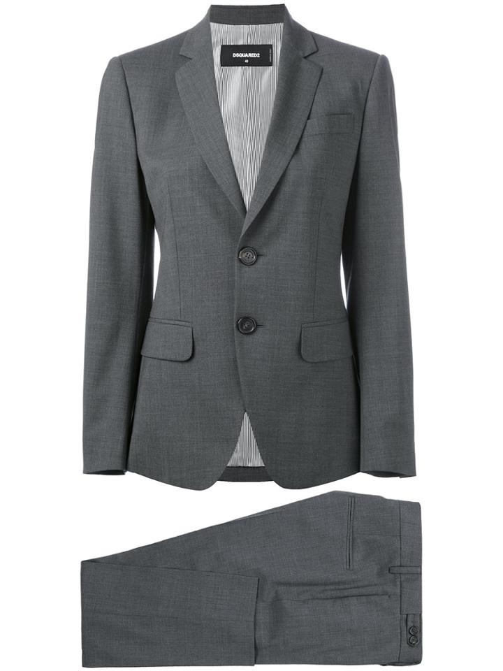 Dsquared2 1petto Trouser Suit - Grey