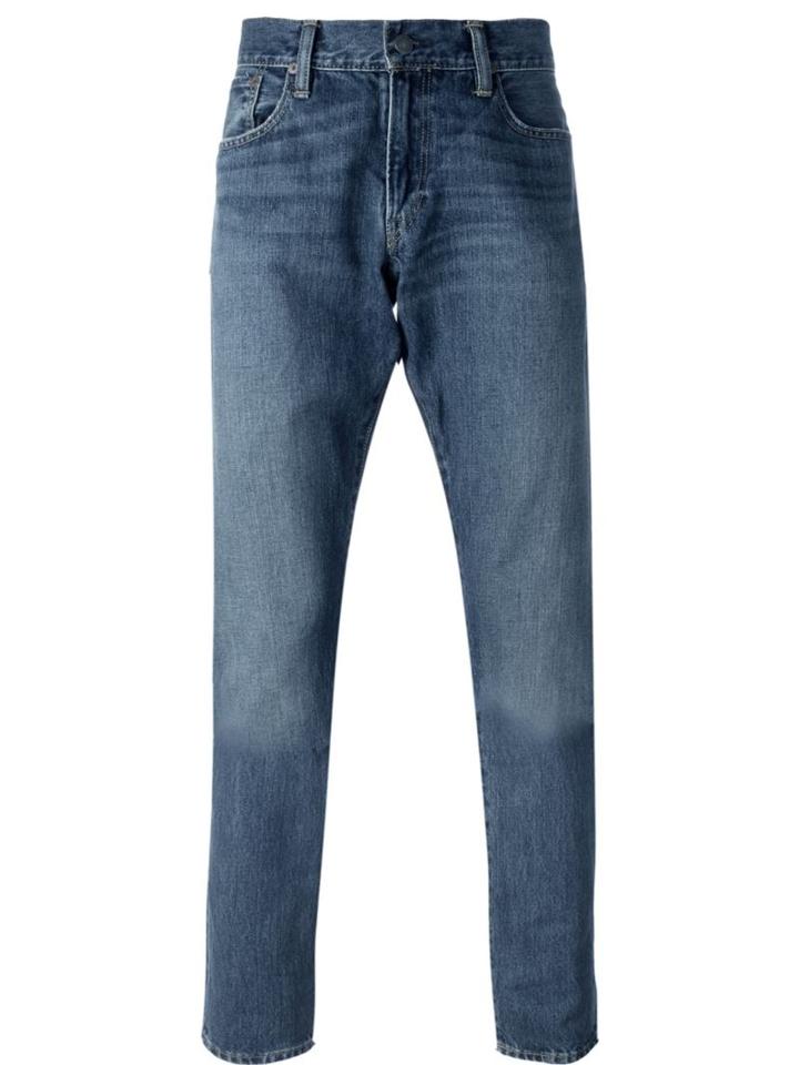 Polo Ralph Lauren Slim-fit Jeans, Men's, Size: 36, Blue, Cotton