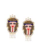 Shourouk 'pharaoh' Clip-on Earrings, Women's