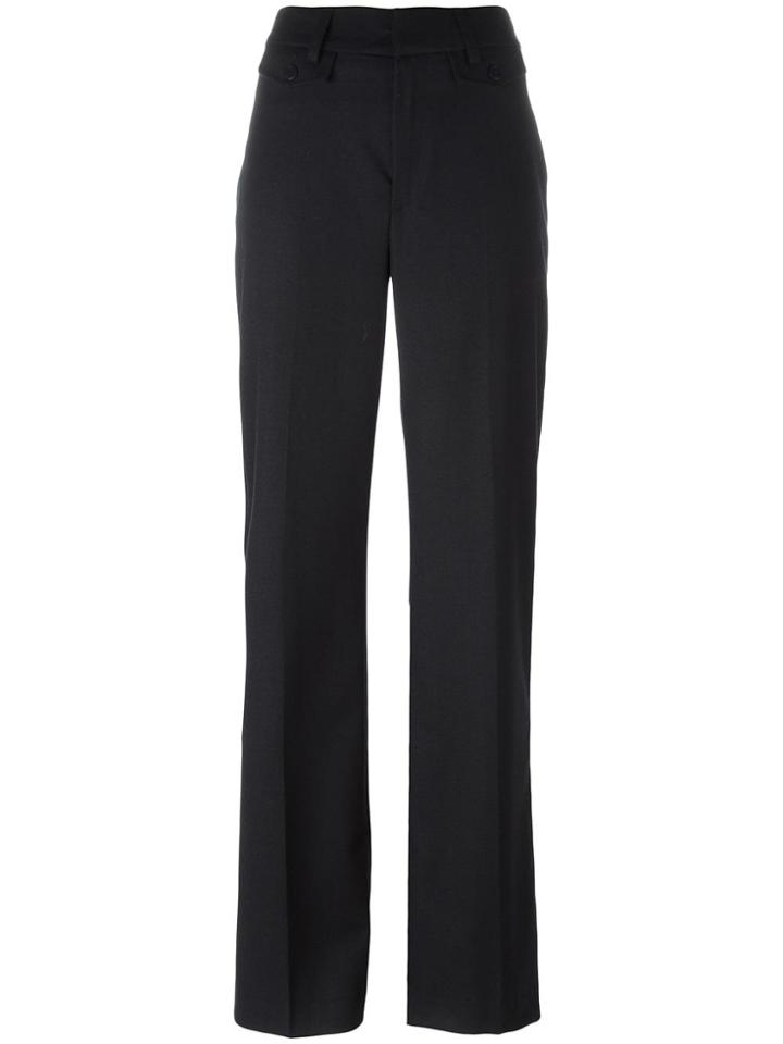 Dondup Loose-fit Flared Trousers - Blue