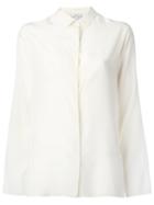 Forte Forte Plain Shirt, Women's, Size: 2, Nude/neutrals, Silk