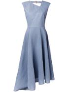 Ginger & Smart 'salt Lakes' Dress, Women's, Size: 8, Grey, Cotton/polyester