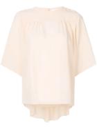 Chloé Waterfall Back T-shirt - Pink