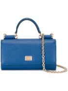Dolce & Gabbana Mini 'von' Shoulder Bag - Blue