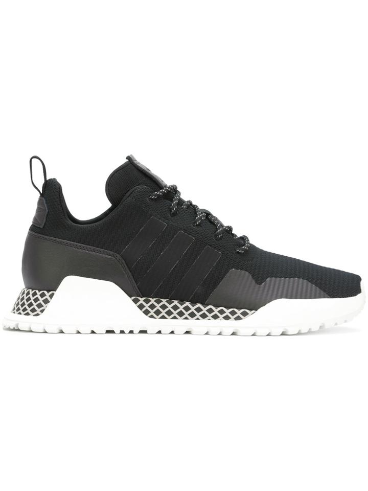 Adidas Adidas Originals F/1.4 Primeknit Trail Runner Sneakers - Black