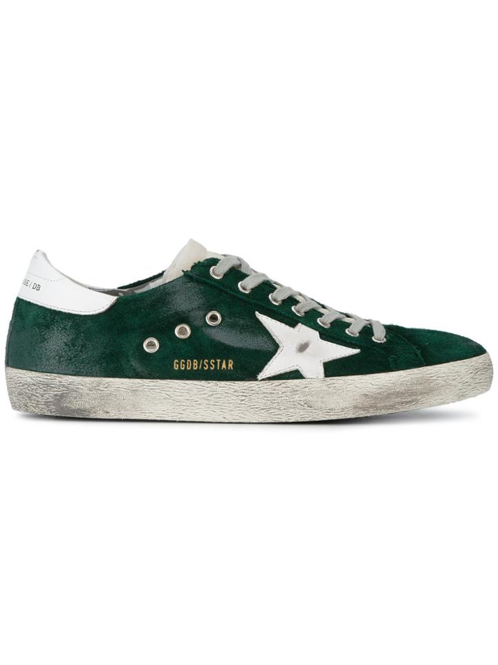 Golden Goose Deluxe Brand Forest Green Superstar Sneakers