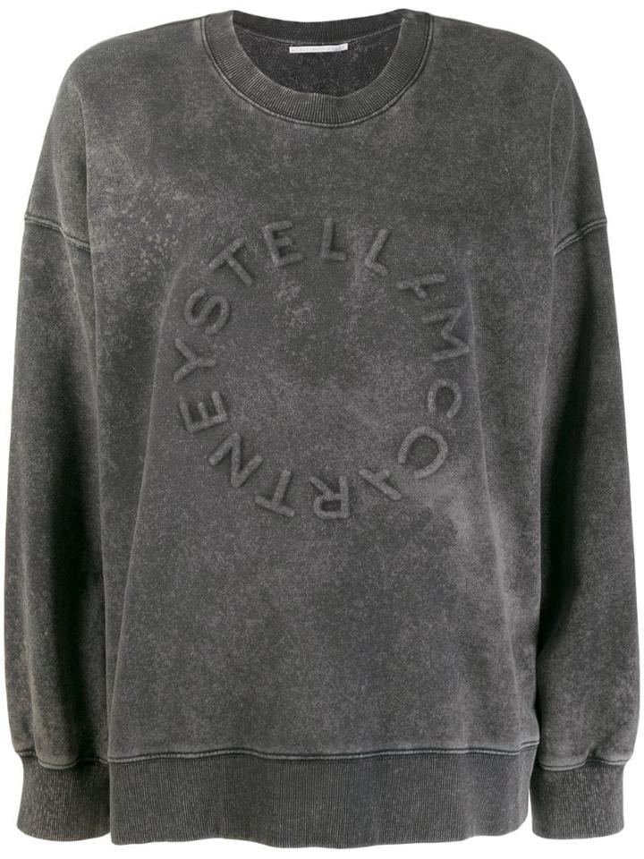 Stella Mccartney Logo Detail Sweatshirt - Grey