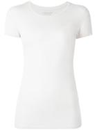 Majestic Filatures Round Neck T-shirt, Women's, Size: 4, White, Spandex/elastane/viscose