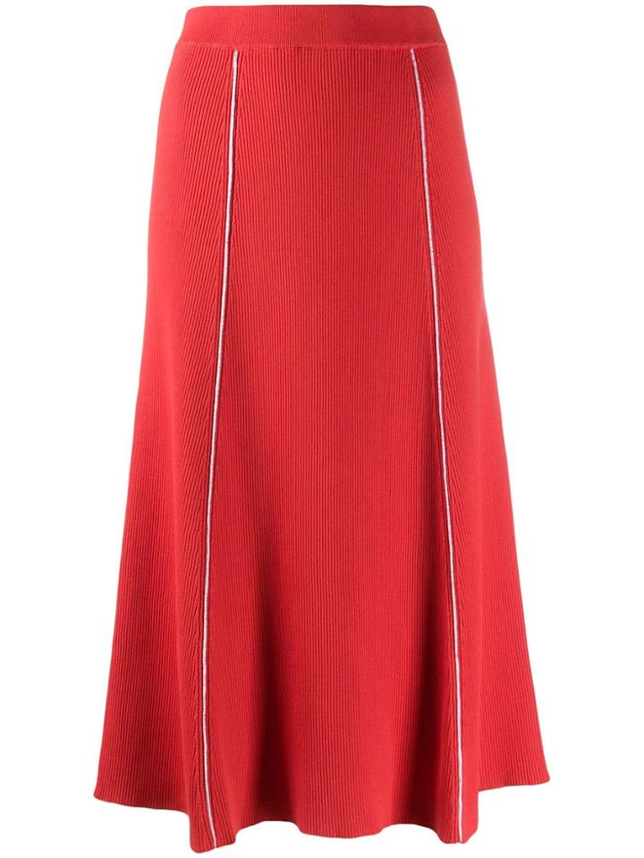 Pringle Of Scotland A-line Skirt - Orange