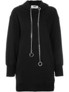 Msgm Chain Drawstring Hoodie