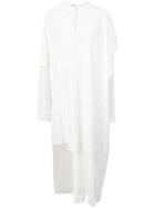 Loewe Lace-panelled Shirt Dress - White