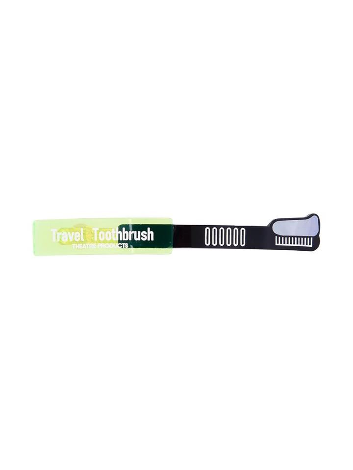 Theatre Products Travel Toothbrush Hair Clip, Women's, Black, Acrylic