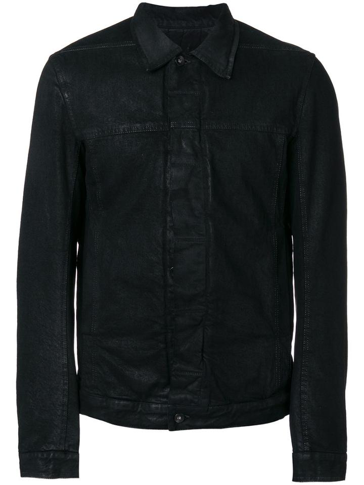 Rick Owens Drkshdw - Worker Jacket - Men - Cotton - S, Black, Cotton