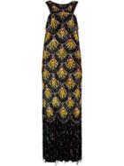 Jean Paul Gaultier Vintage Embellished Dress, Women's, Size: 42, Black