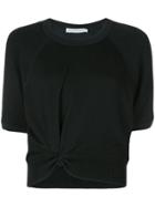 T By Alexander Wang Double Layer Sweater - Black