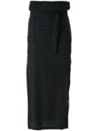 Ann Demeulemeester Wednesday Skirt, Women's, Size: 38, Black, Rayon/polyester/nylon/rayon