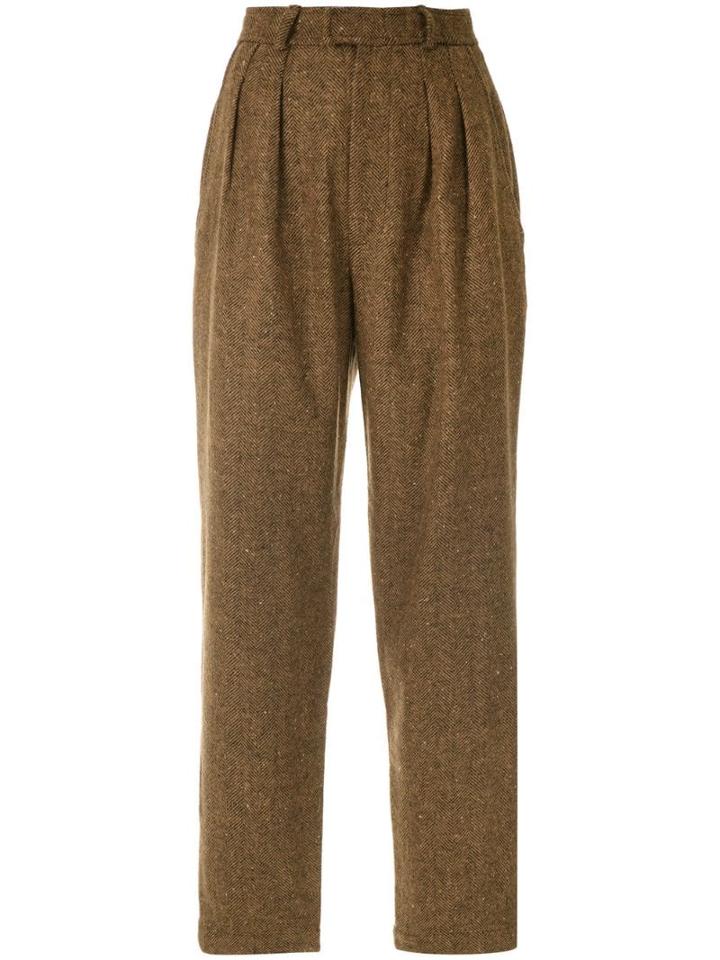 Framed London Trousers - Brown