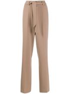 Cambio Belted Tailored Trousers - Neutrals